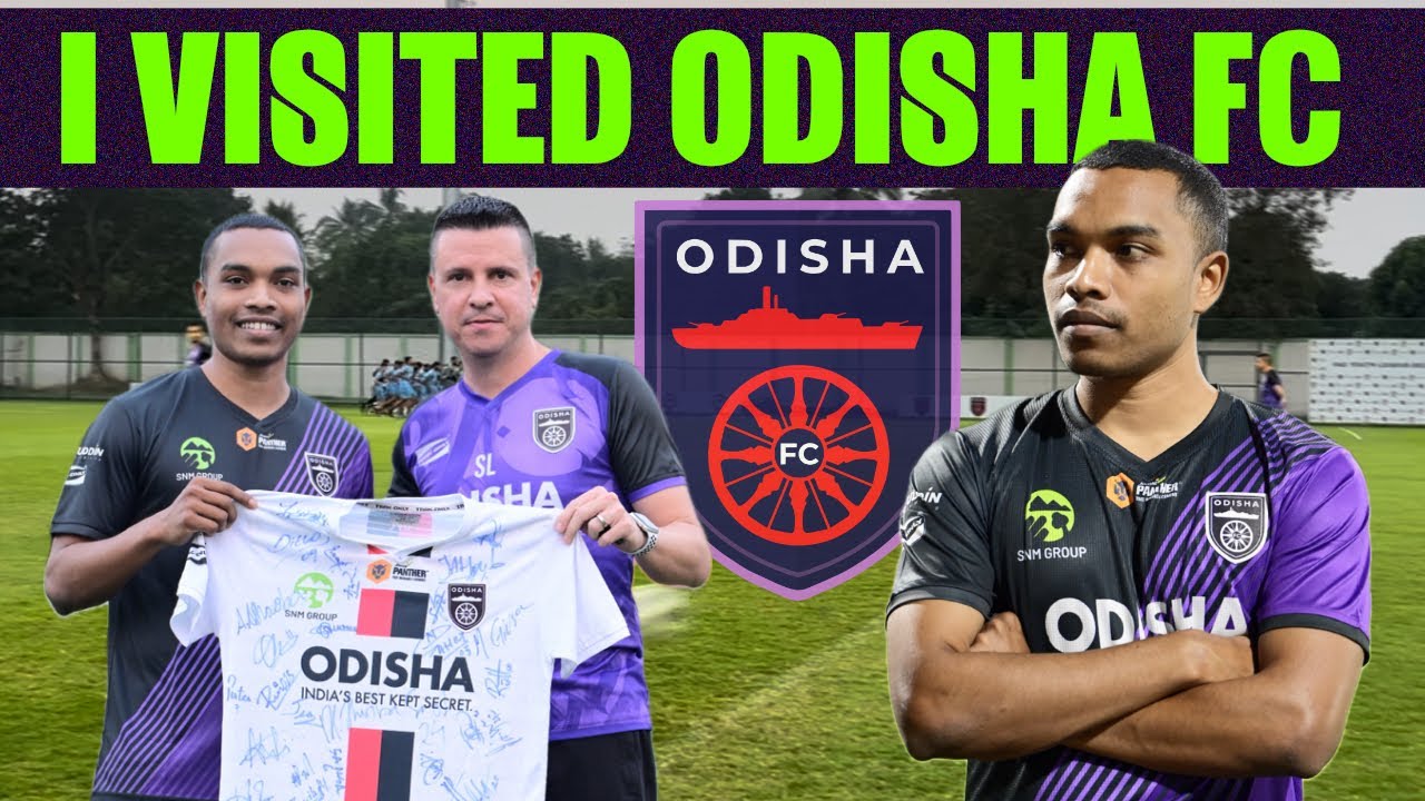 I visited ISL Club Odisha FC & met players and coaches