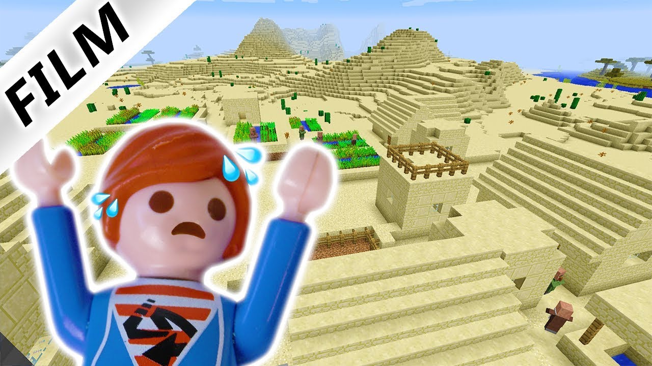 #11 Julian spielt Minecraft im Überlebensmodus & hat Angst vor Skeletten! Playmobil Film Deutsch