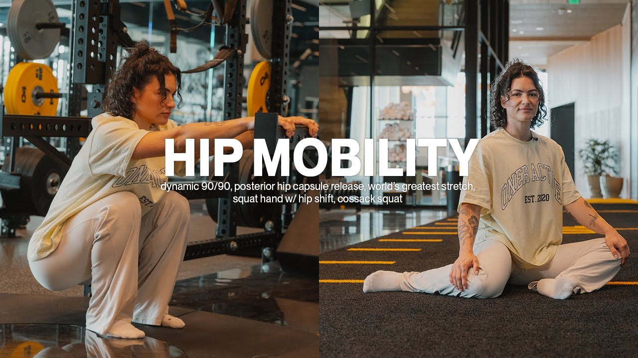 NO MORE CRUNCHY HIPS | MY TOP 5 FAVORITE HIP MOBILITY DRILLS