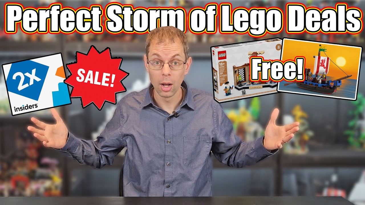 4 недели, 2 ОГРОМНЫЕ распродажи и акции LEGO