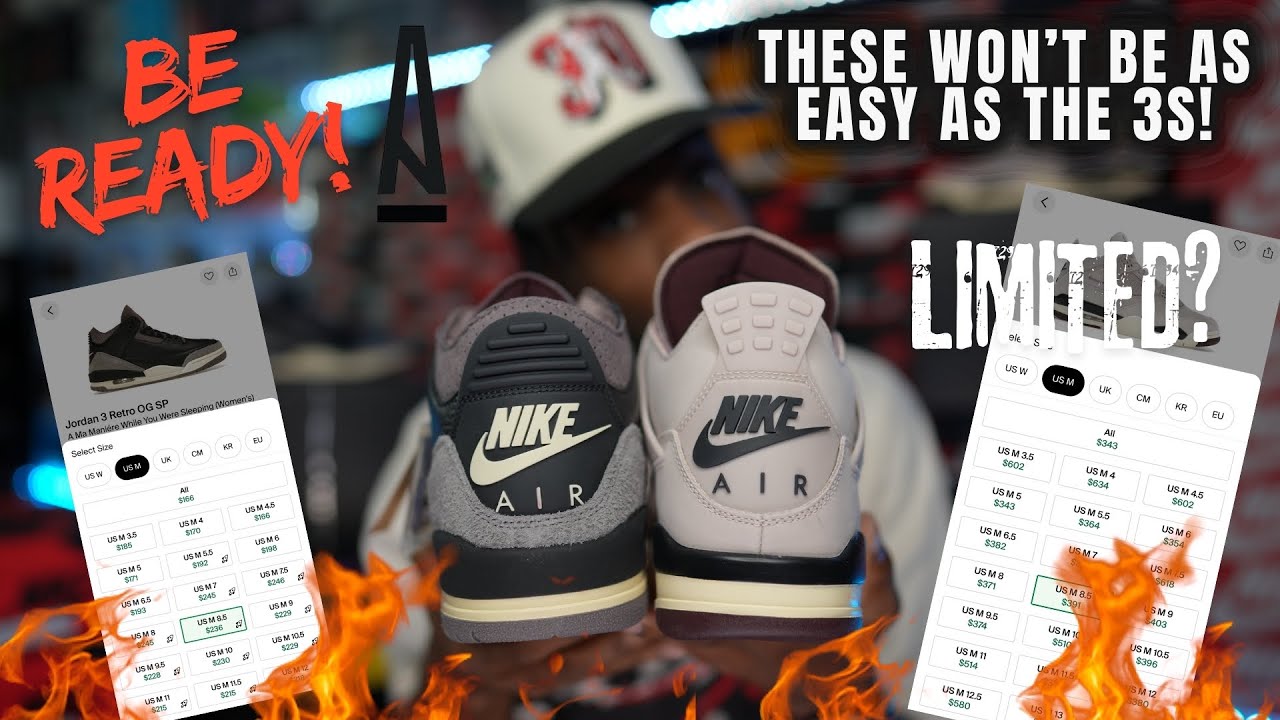 IS IT TIME TO PANIC OR ARE WE GOOD JORDAN 4 A MA MANIERE VERDY DUNKS & LIMITED JORDANS ALL THIS WEEK