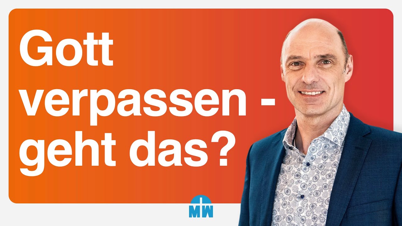 Gott verpassen - geht das? – Livestream vom 09.03.25 mit Thomas Inhoff