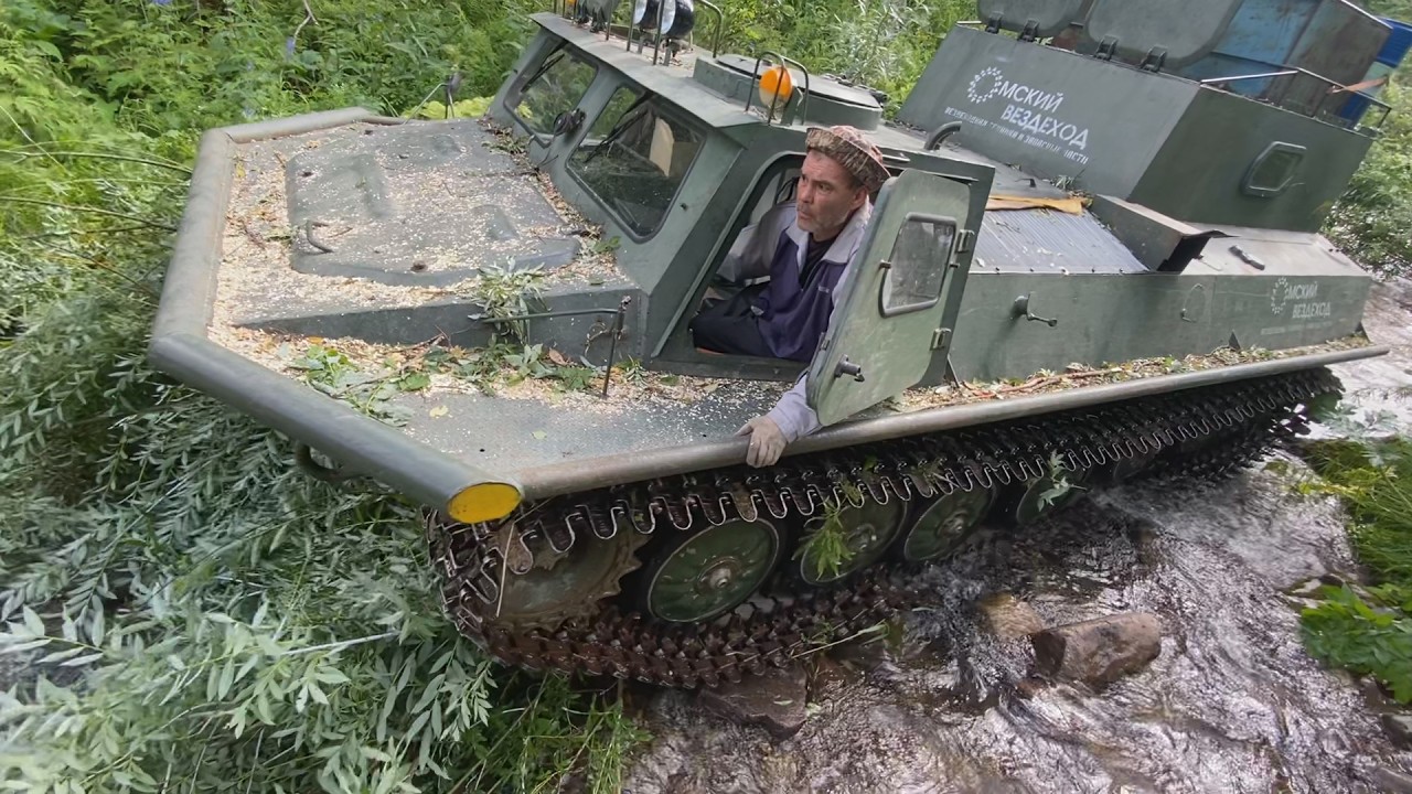 По Сибирской тайге на МТЛБ. Таёжный off-road! Жесткий маршрут!