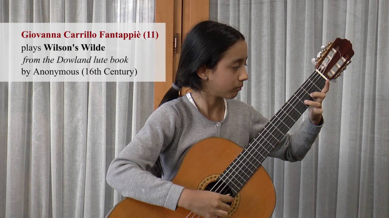 Anonymous 16th century   Wilson's Wilde played by Giovanna Carrillo Fantappiè