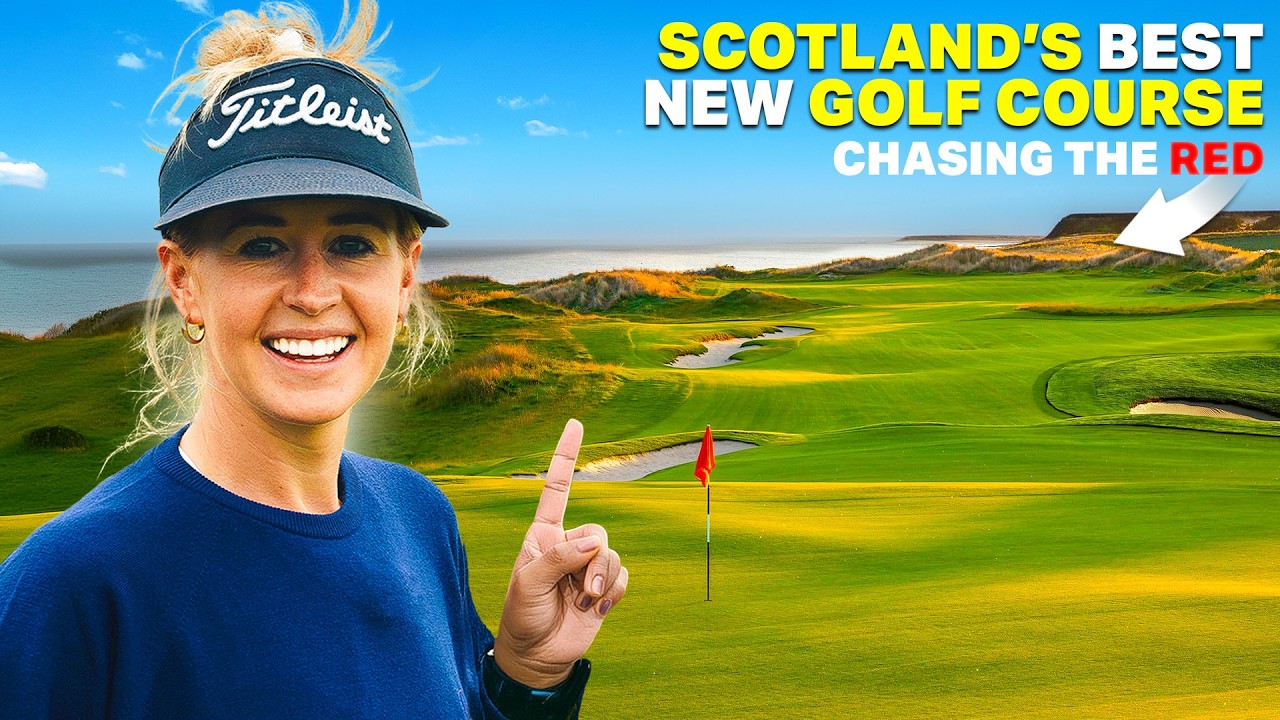 Can Iona Break Par at Dumbarnie Links? | Chasing The Red