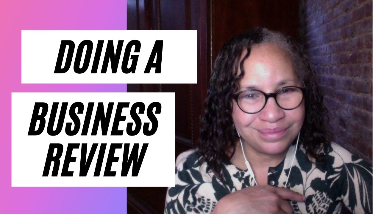 How to do a business deep dive - a year in review