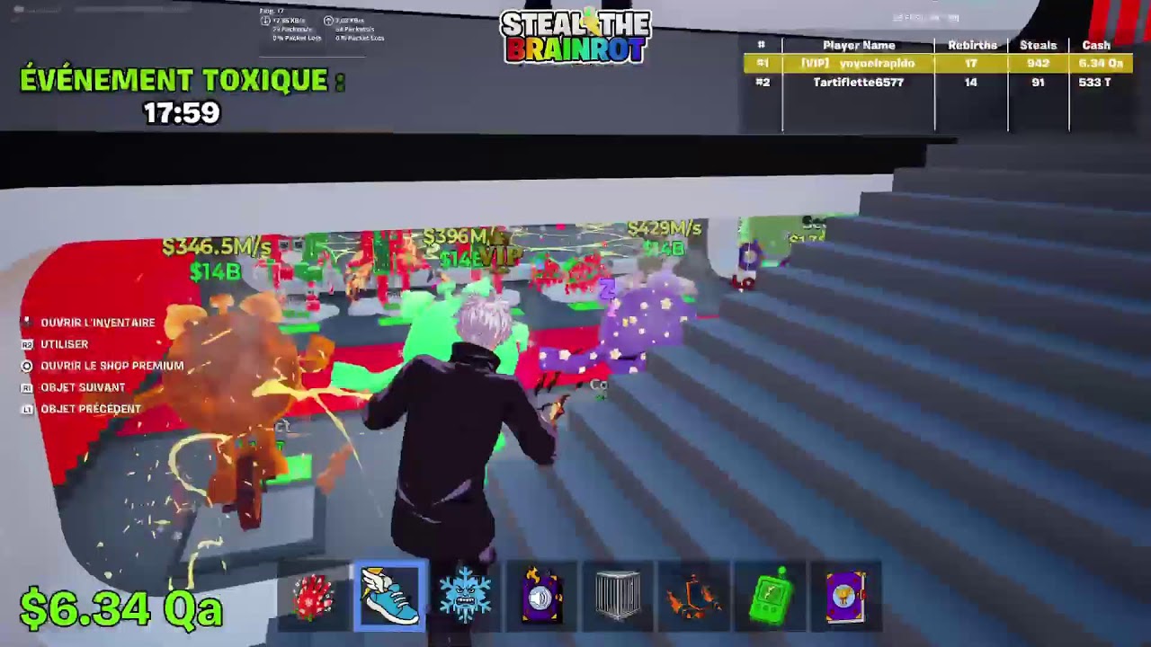 🔴Live fortnite je note vos bases steal the brainrot sur 10 !!!