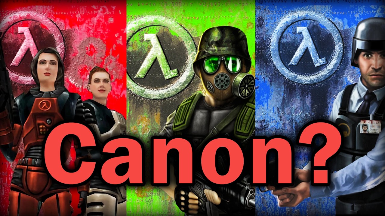 Являются ли дополнения Half-Life каноном?