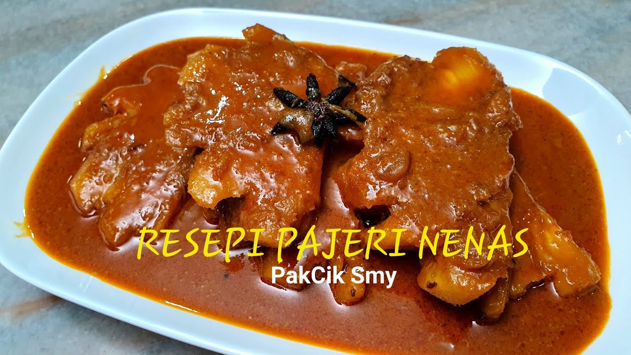 Resepi Pajeri Nenas Yang Mudah Lagi Sedap