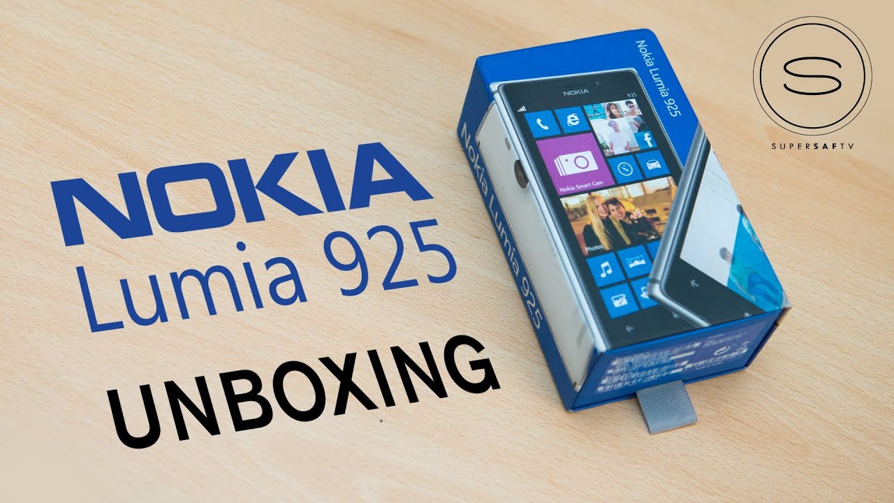 Nokia Lumia 925 - Unboxing + First Look UK