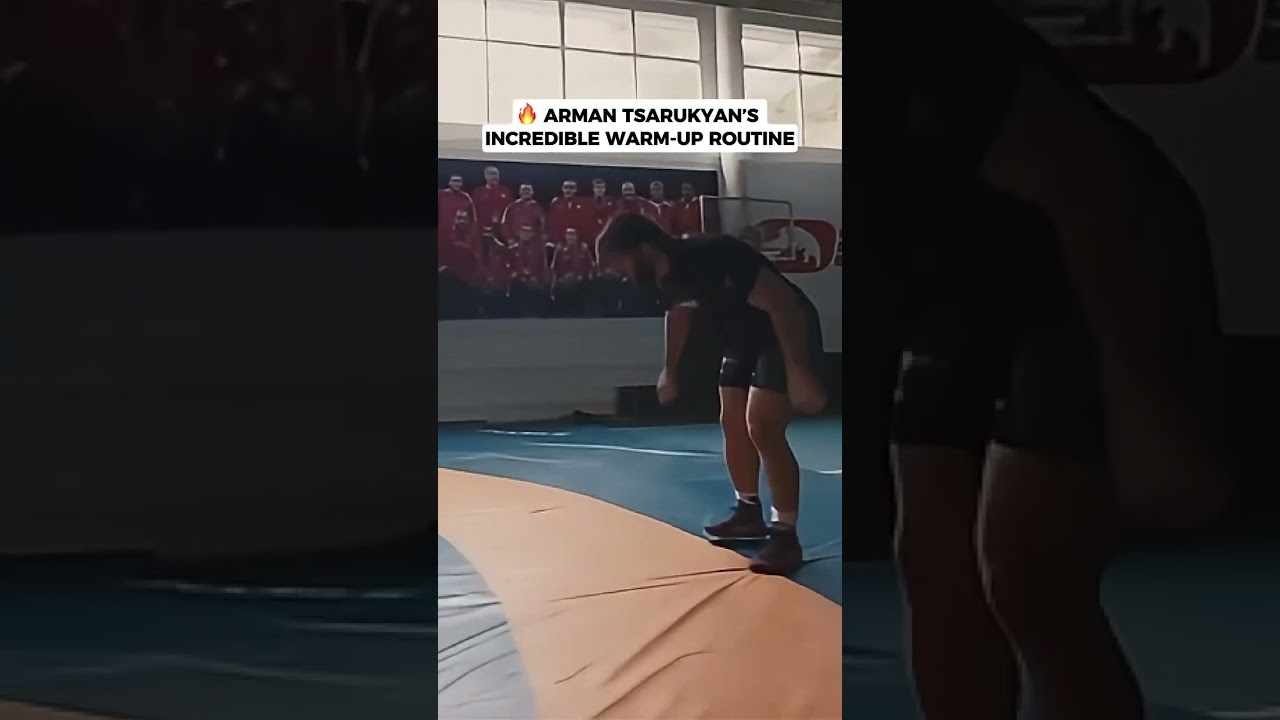 🔥 Arman Tsarukyan&rsquo;s Incredible Warm-Up Routine! #UFC #MMA
