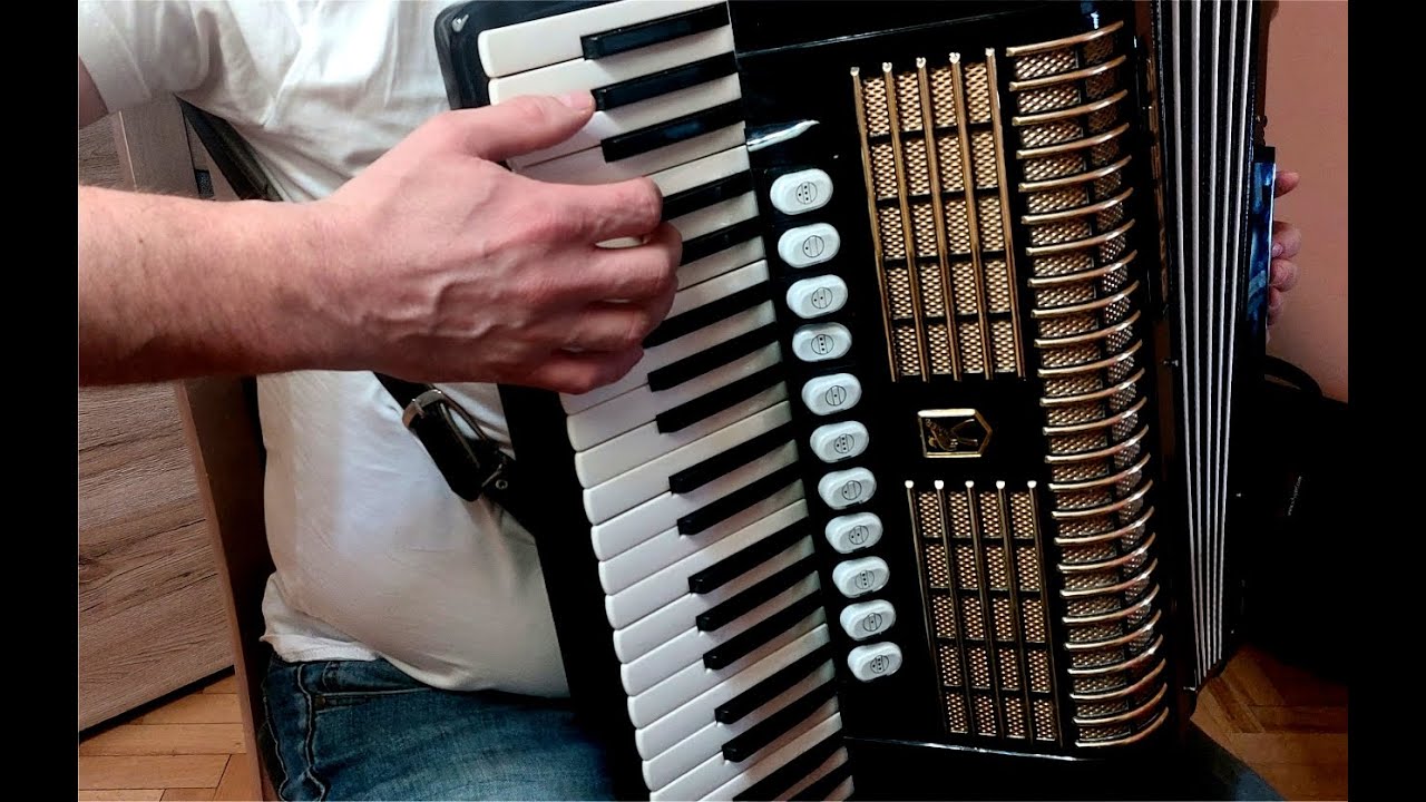 Piękna pieśń Wśród Tylu Dróg -  akordeon Hohner Verdi