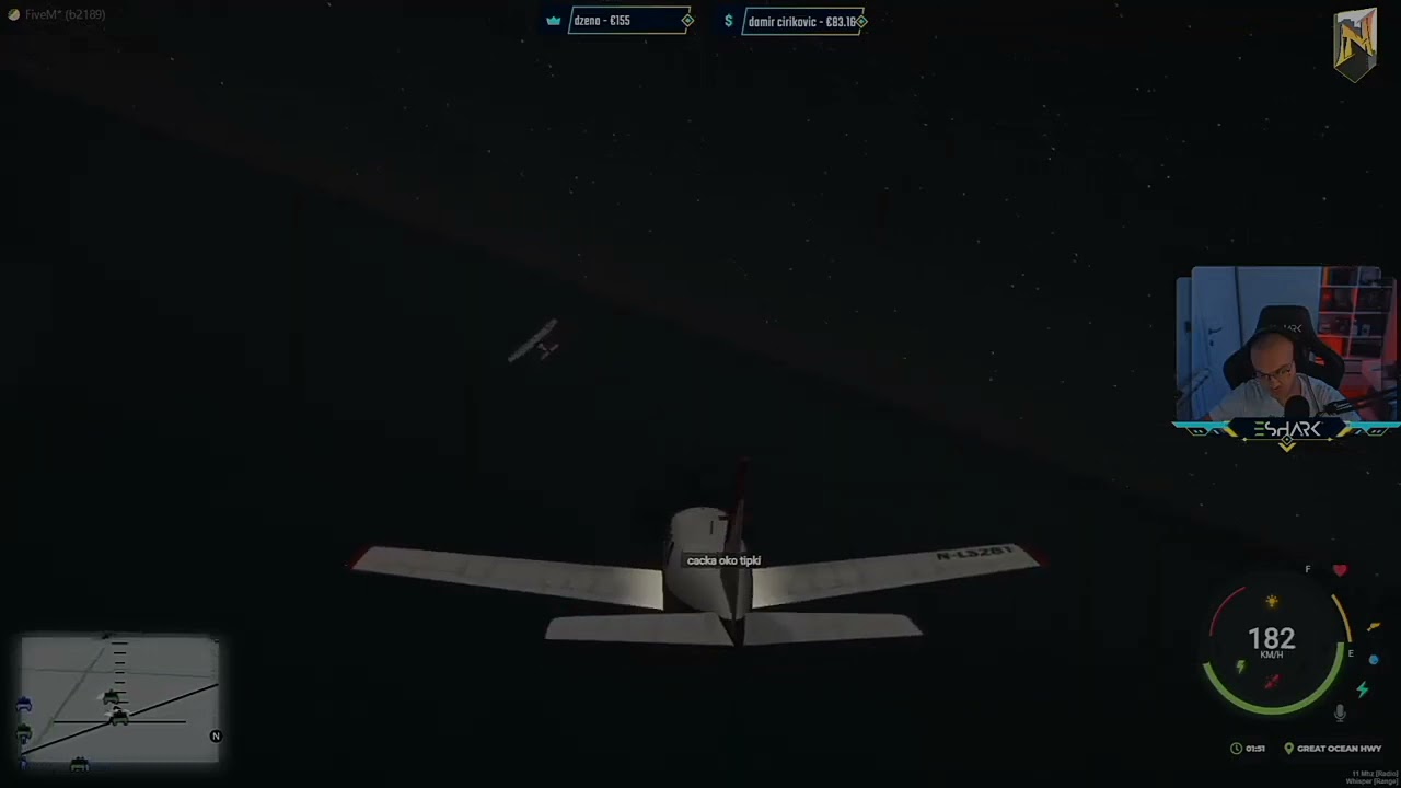 NEDIM,DIMITRY I DHONY SE SRUSILI SA AVIONOM | N TEAM ROLEPLAY