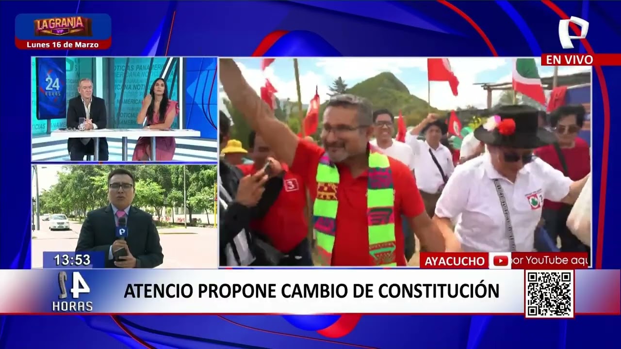 Candidado presidencial Atencio propone cambio de Constitución