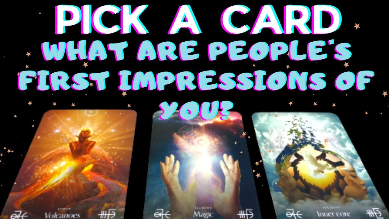 🦄Pick A Card🦄What are People's First Impressions of You? Love Gossip Thoughts Perception Timeless