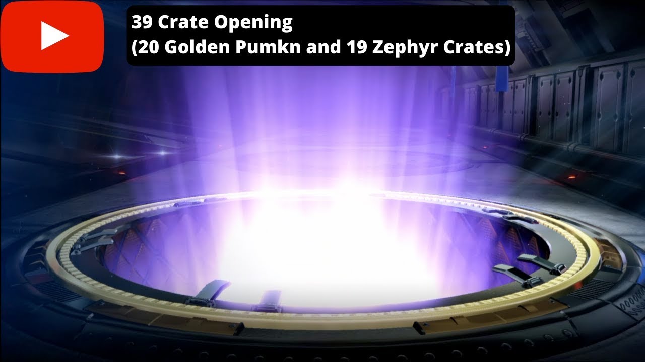 39 Crate Opening (20 Golden Pumpkin and 19 Zephyr Crates)