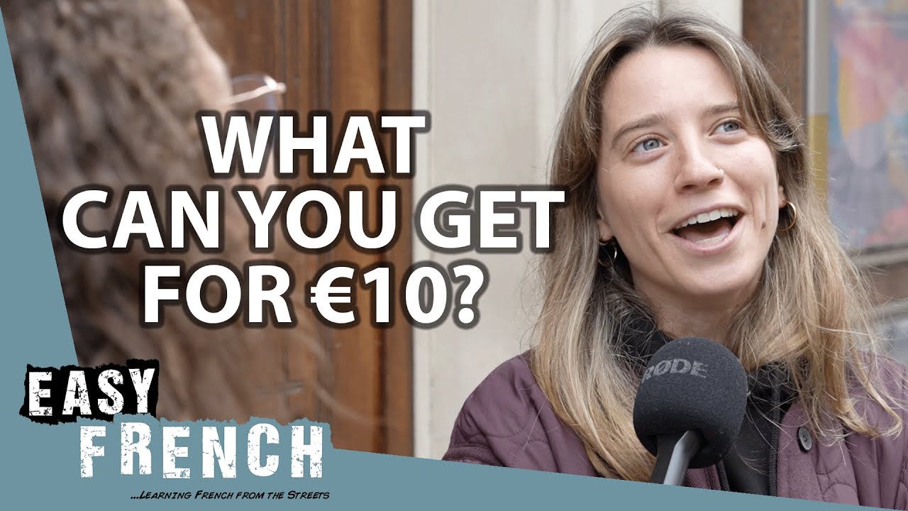 What Can You Buy For €10 in Paris ? | Easy French 245