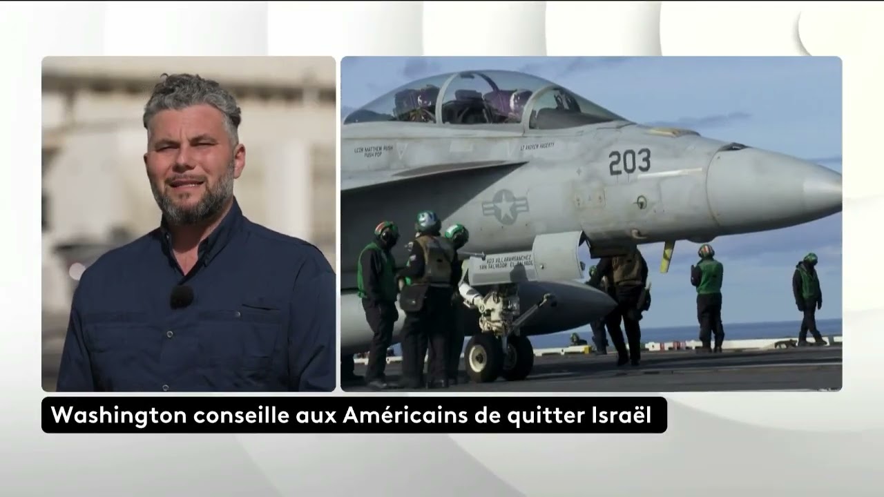 Washington demandent à son personnel d'evacuer Israël, attaque prochaine en Iran ? @franceinfo