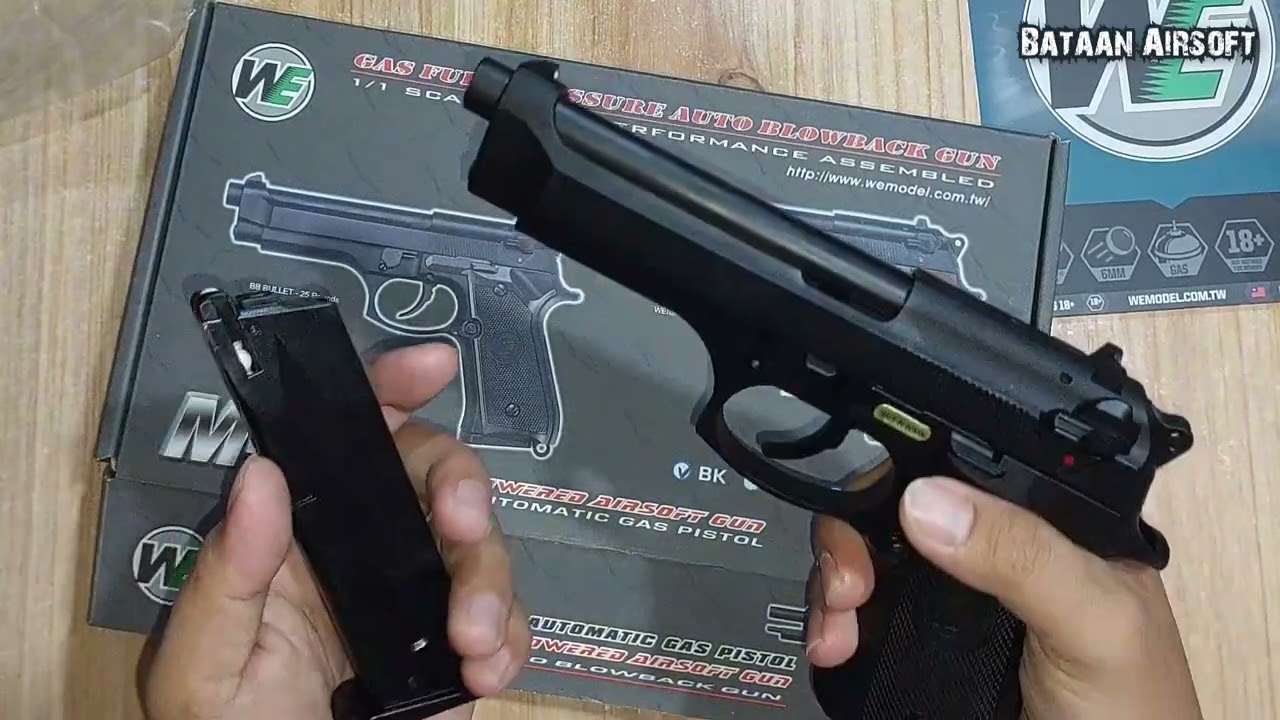 Packing and Review tayo sa WE M92 ni Sir Ronnet ng Cebu | Timbangin at I-Chrono test natin