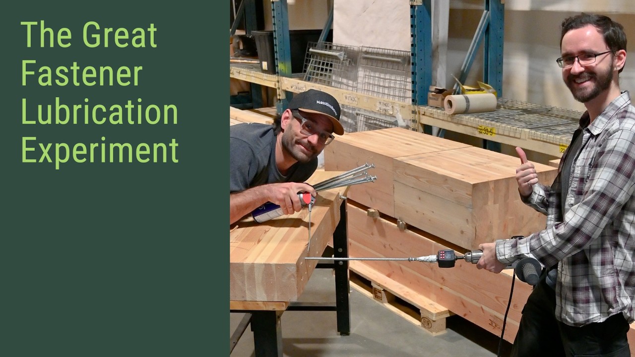 The Great Fastener Lubrication Experiment