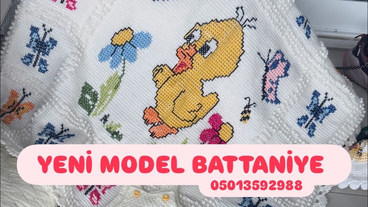 ÖZEL BEBEK BATTANİYE MODELİ 9 PARÇA:tulum, battaniye, hırka, yelek, atkı elörgüsü #baby #knittig 