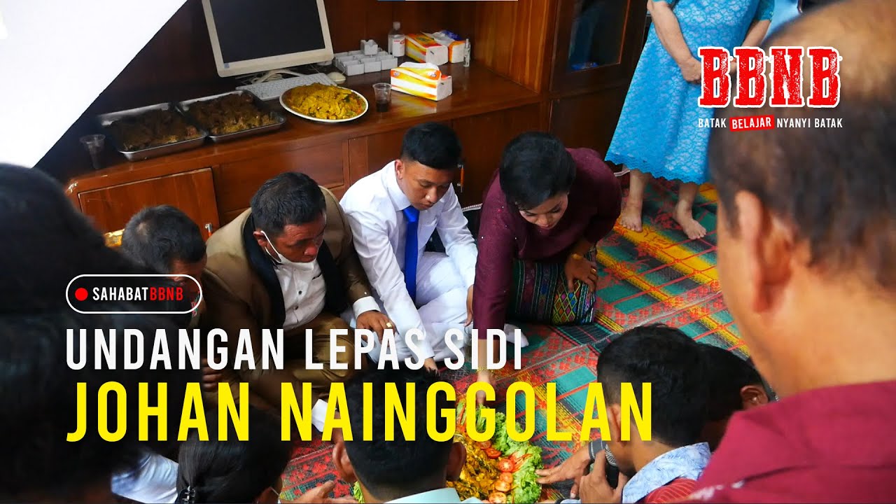 JOHAN NAINGGOLAN - Acara Lepas Sidi Bersama BBNB