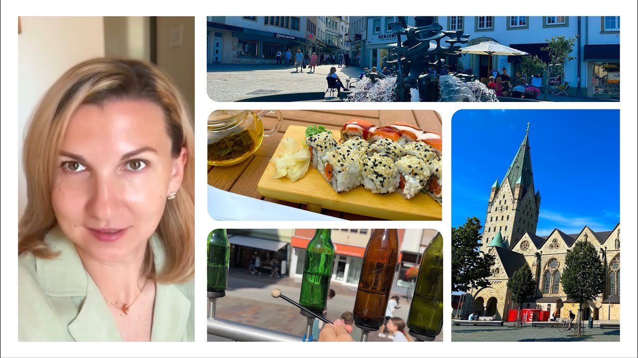 Падерборн 🇩🇪 Возможно Самый Русский Город в Германии 🙈 Реабилитация 🇩🇪День 17🗓️Влог 16.09.2023