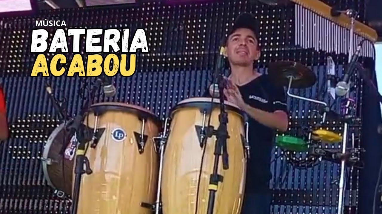 BATERIA ACABOU - PERCUSSÃO (COVER)