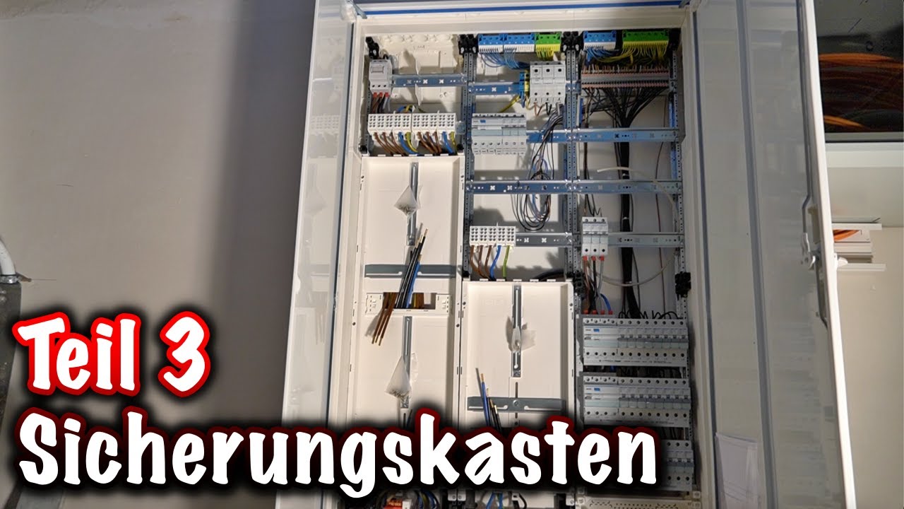 Zählerschrank für meinen Cousin! (Teil 3) ElektroM