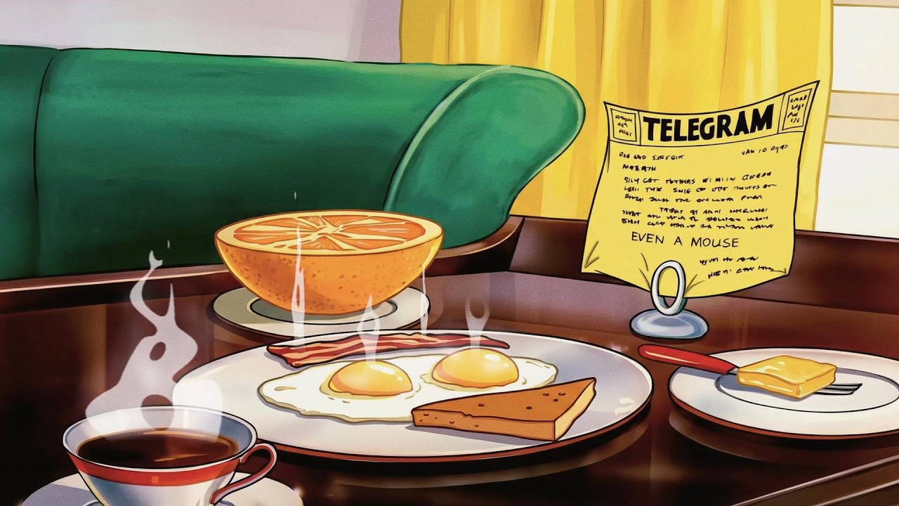 start your quiet morning with coffee and cozy old songs