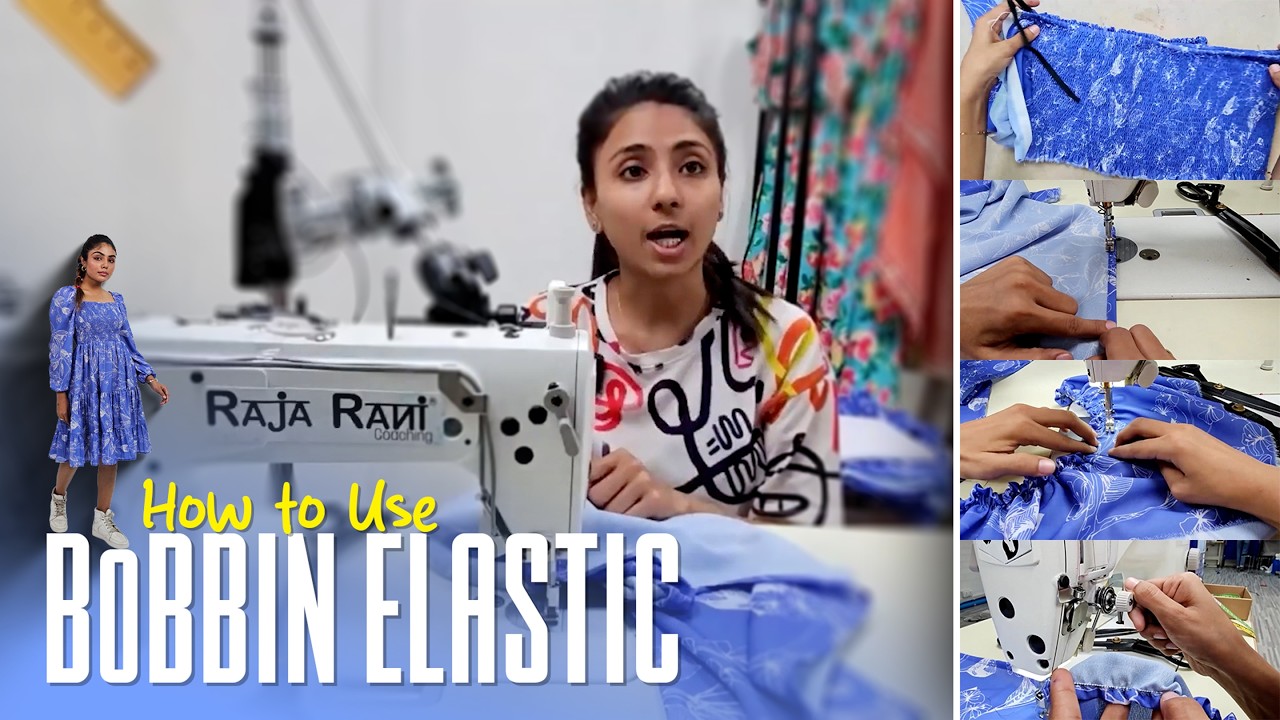 How to Use Bobin Elastic? | Day 20 of 100 Days