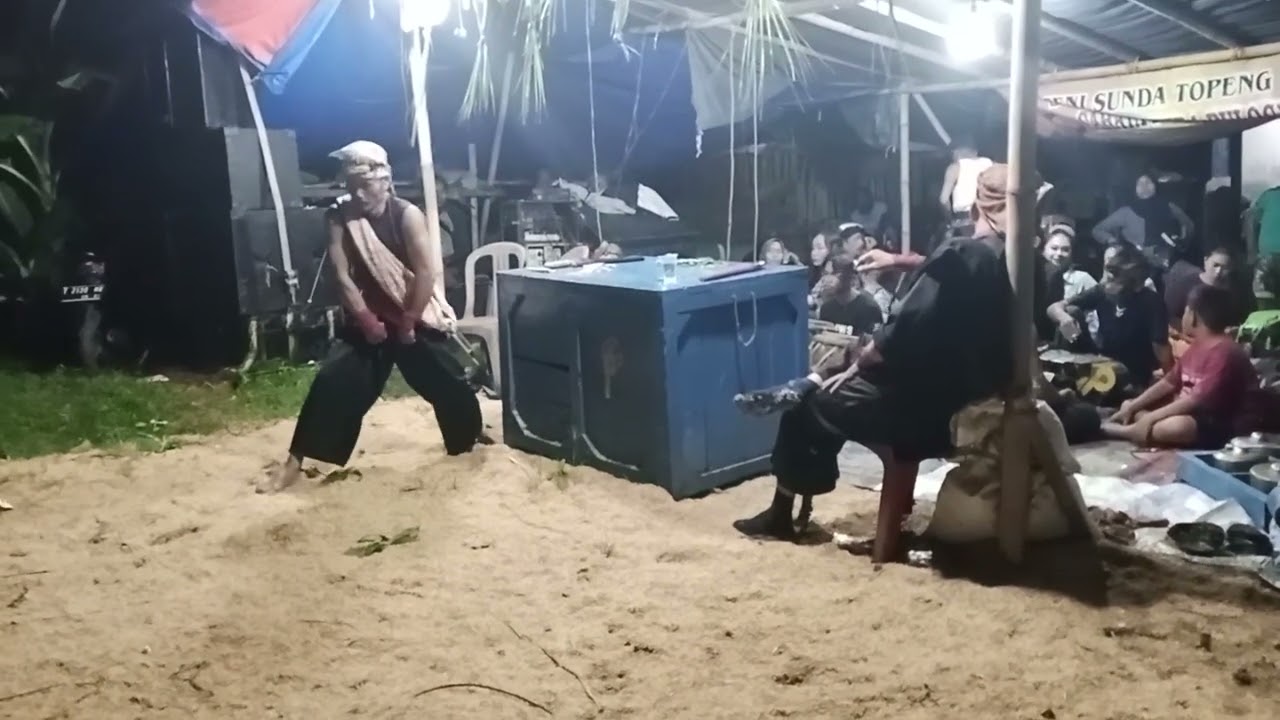 topeng banjet cahaya putra PULO GEBANG pimpinan bp sutirman (suhaman)