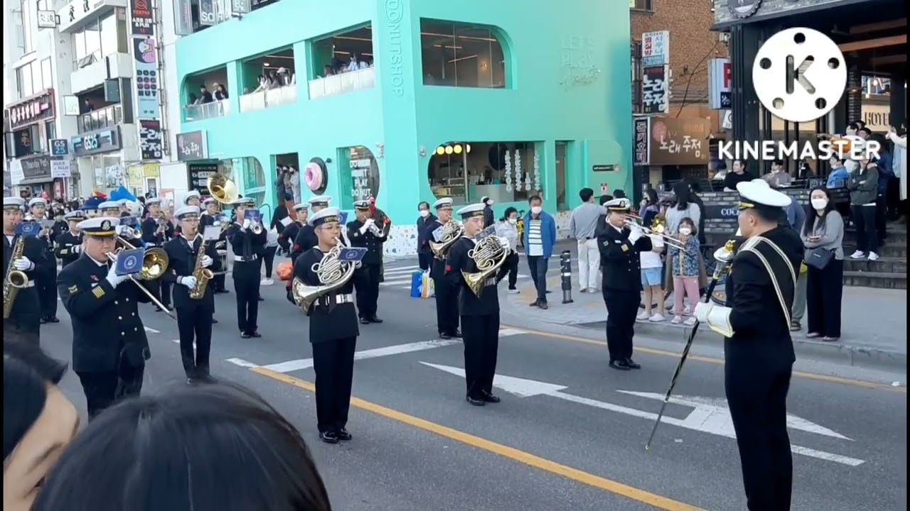 '22년 광안리 어방축제 _ 해군군악대 퍼레이드