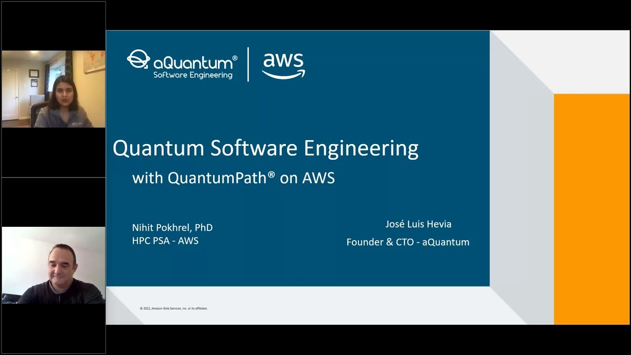 Quantum Software Engineering with aQuantum's QuantumPath on AWS Braket | AWS Events