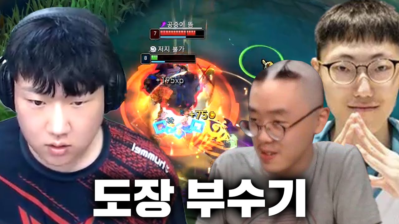 정글로 포변한 너구리 이게 재능차이 인가.....
