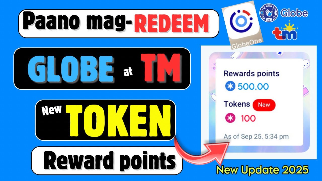 Learn HOW to REDEEM Your TM/GLOBE TOKENS Reward FAST in 2025 