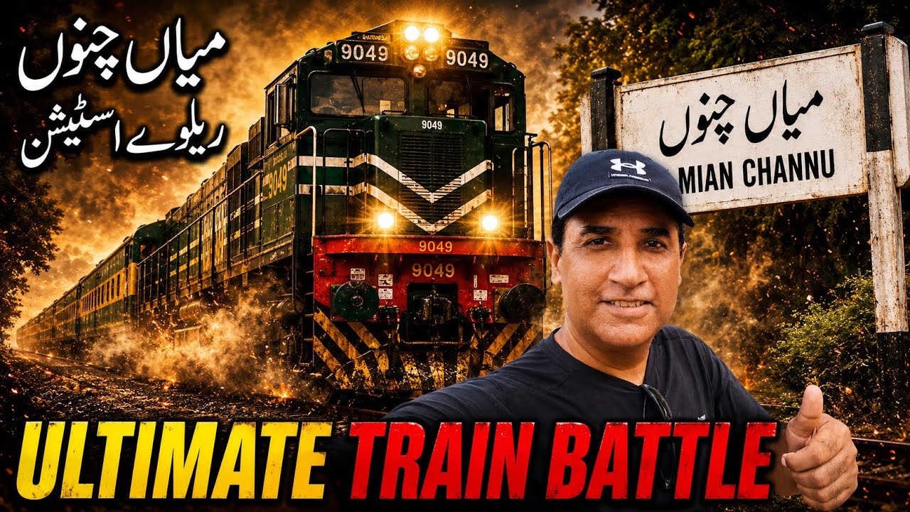Ultimate Trains Battle at Mian Channu Railway Station | Speed Week #59