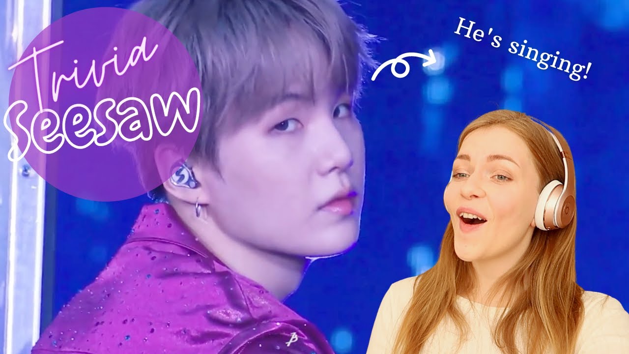 Alright! BTS (방탄소년단) Suga | 'Trivia 轉: Seesaw' Stage Mix Reaction