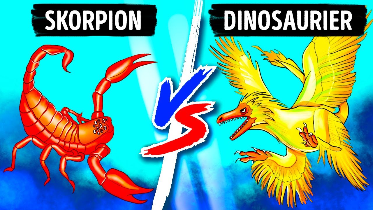 Kolibri-großer Dinosaurier vs. Skorpion in unglaublichem Showdown