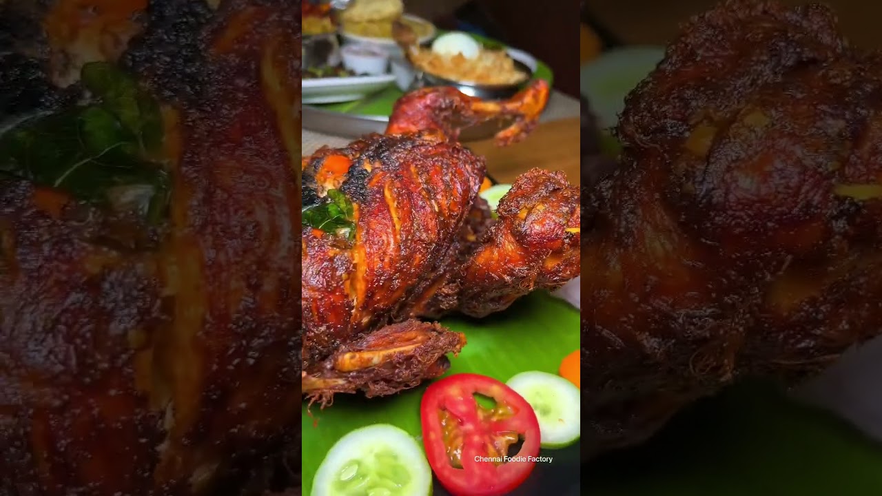 💥முழு பொரிச்ச Kozhi Saptu Irukengala❓#shorts