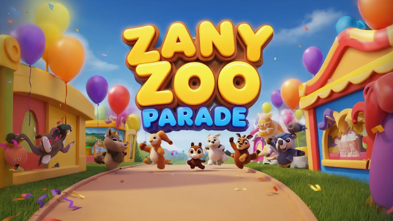 Zany Zoo Parade 🦁 Fun Kids Song & Dance!