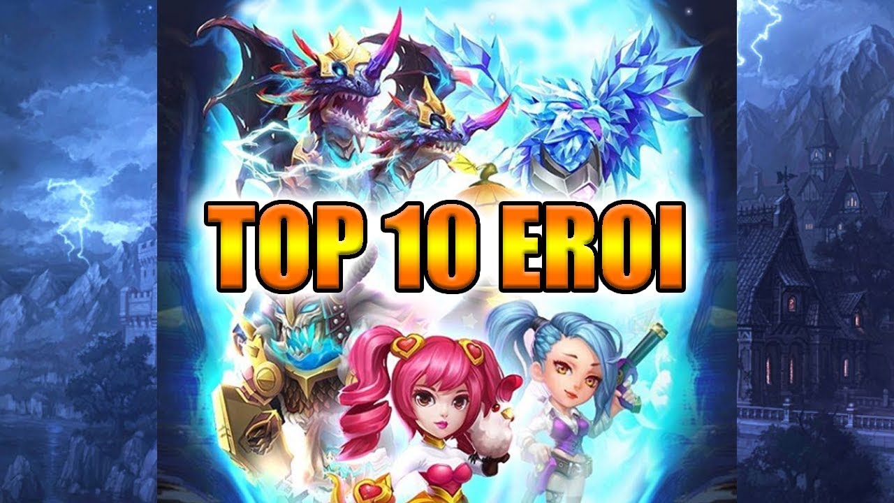 Top 10 EROI più FORTI di CASTLE CLASH - 