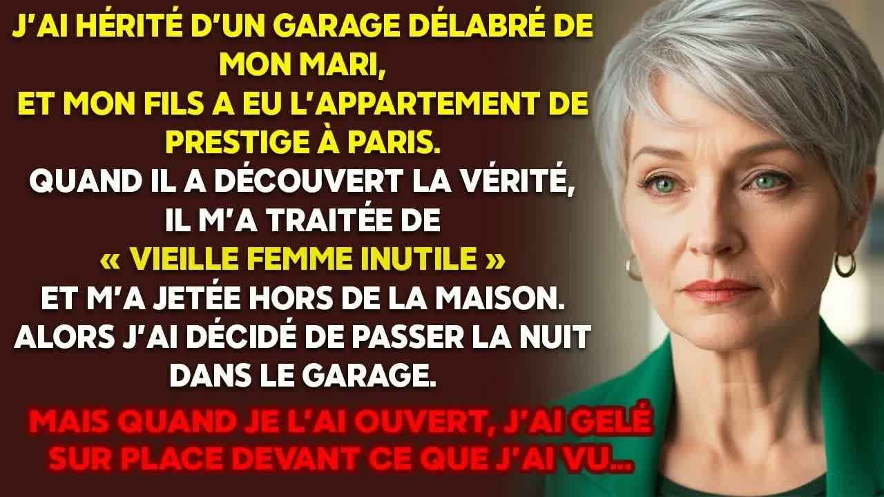 J'ai hérité d'un vieux garage délabré de mon mari, mais quand je suis entrée    ❄️