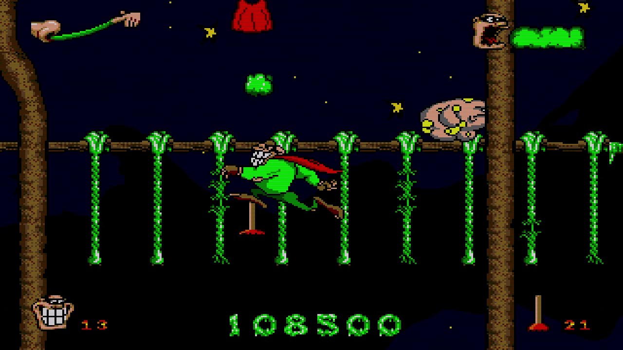 Boogerman - Sega Genesis/Mega Drive - Level 3: Boogerville 1, 2, 3 & 4 - 100%