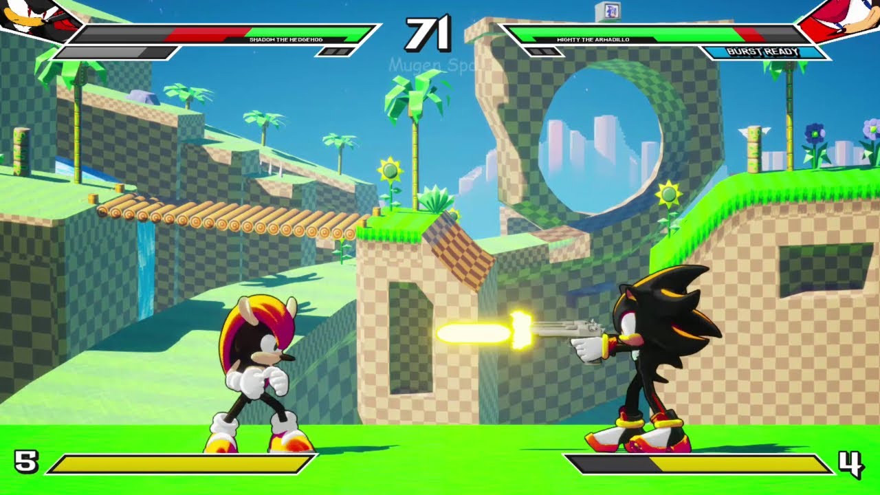 Shadow VS Mighty I Sonic Smackdown