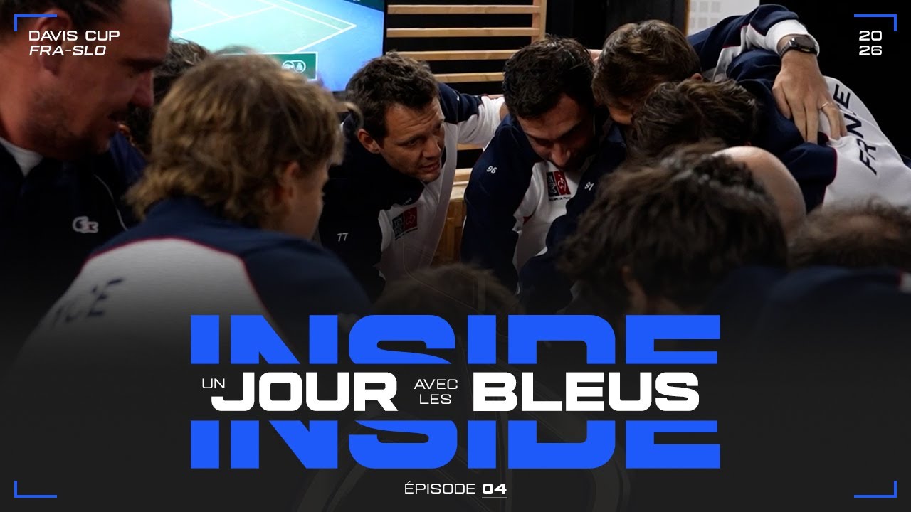 🇫🇷 1-1 🇸🇰 Un Jour avec les Bleus #4 | France-Slovaquie | Davis Cup 2026