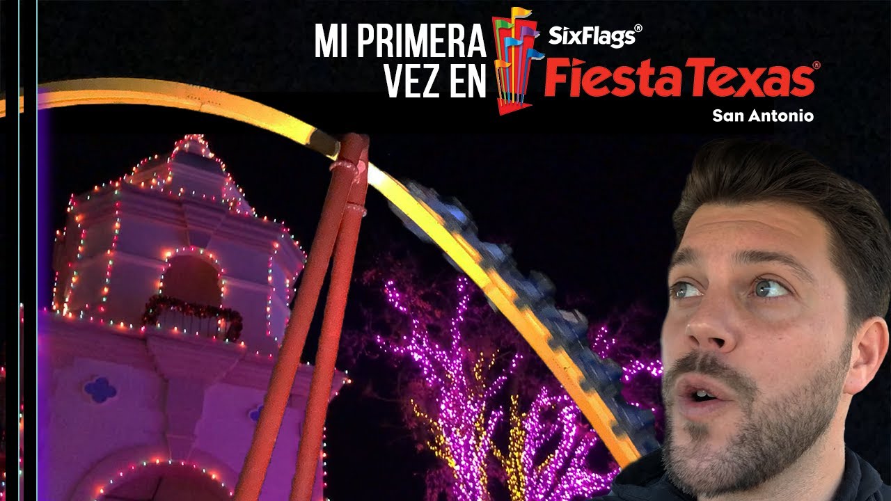 🇺🇸 | Six Flags Fiesta Texas en Navidad | Mi Primera Vez