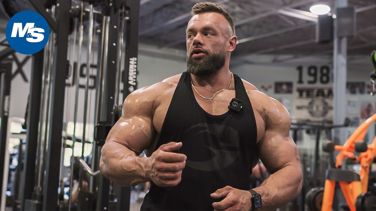 Bodybuilding Shoulder & Arm Workout | Jordan Hutchinson & Justin Abbott