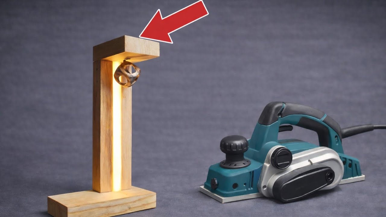 How to Make a Decorative Night Lamp with a Floating Switch Concept