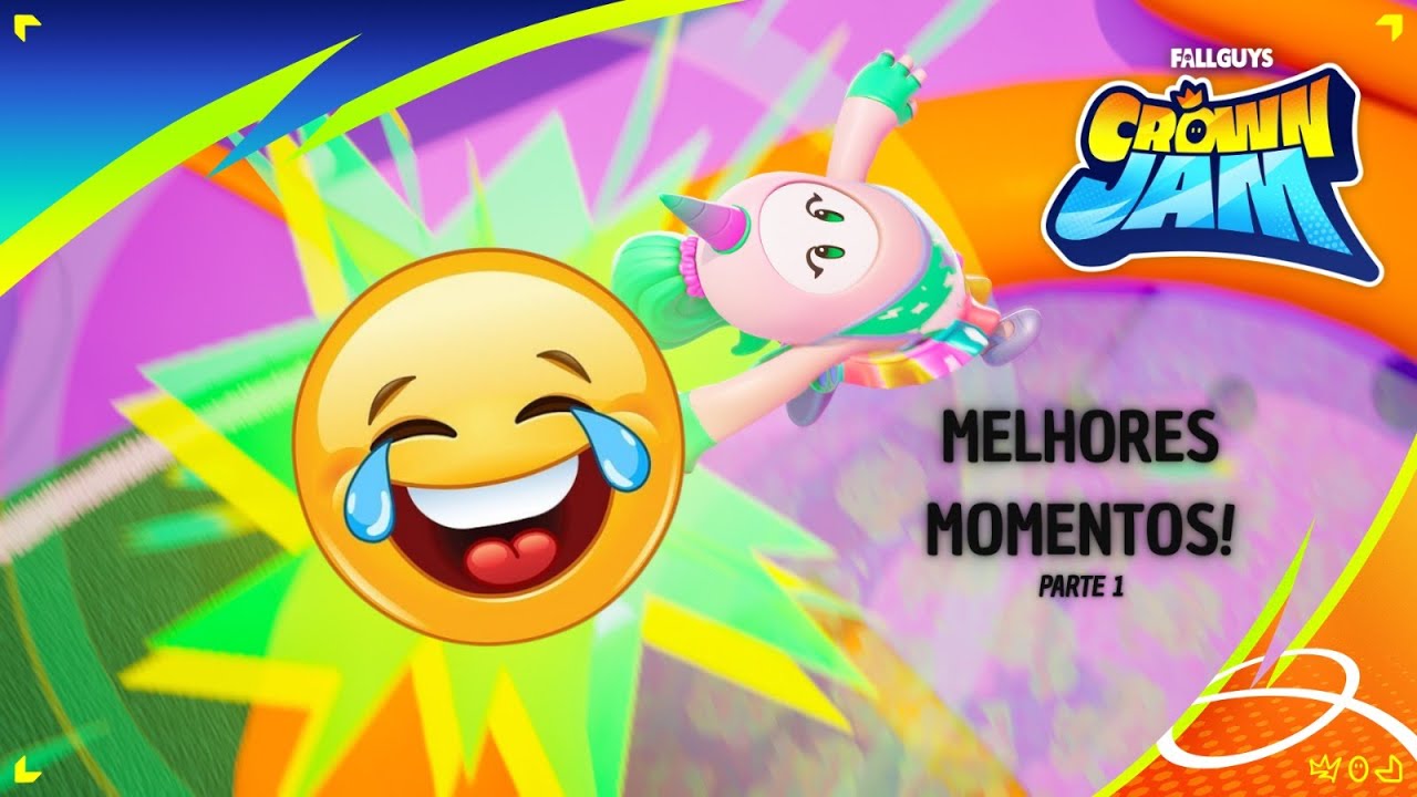 FALL GUYS CROWN JAM: MELHORES MOMENTOS COM OS AMIGOS (PARTE 1)